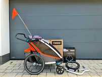 Przyczepka Thule Chariot 2 + jogging kit