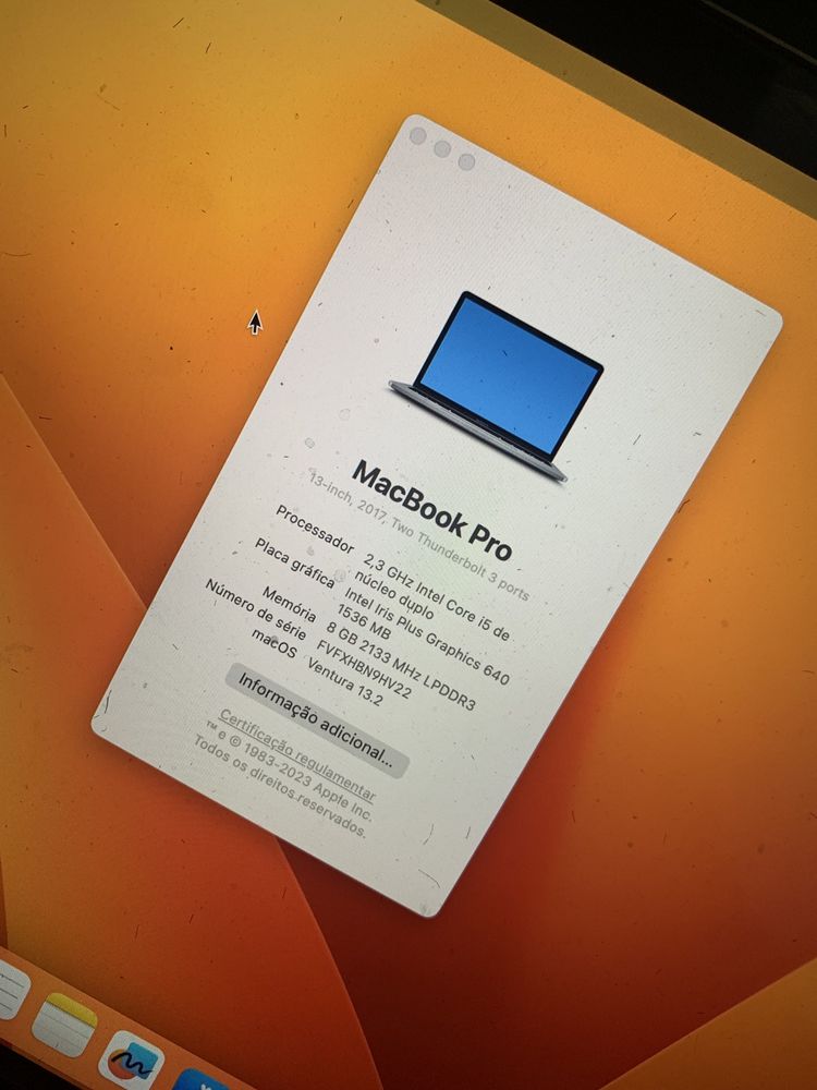 MacBook Pro 13’ 2017