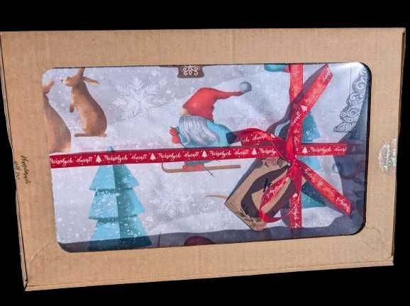 Pościel bawełniana160x200cm prezent 3elementy świąteczna Polska+gratis