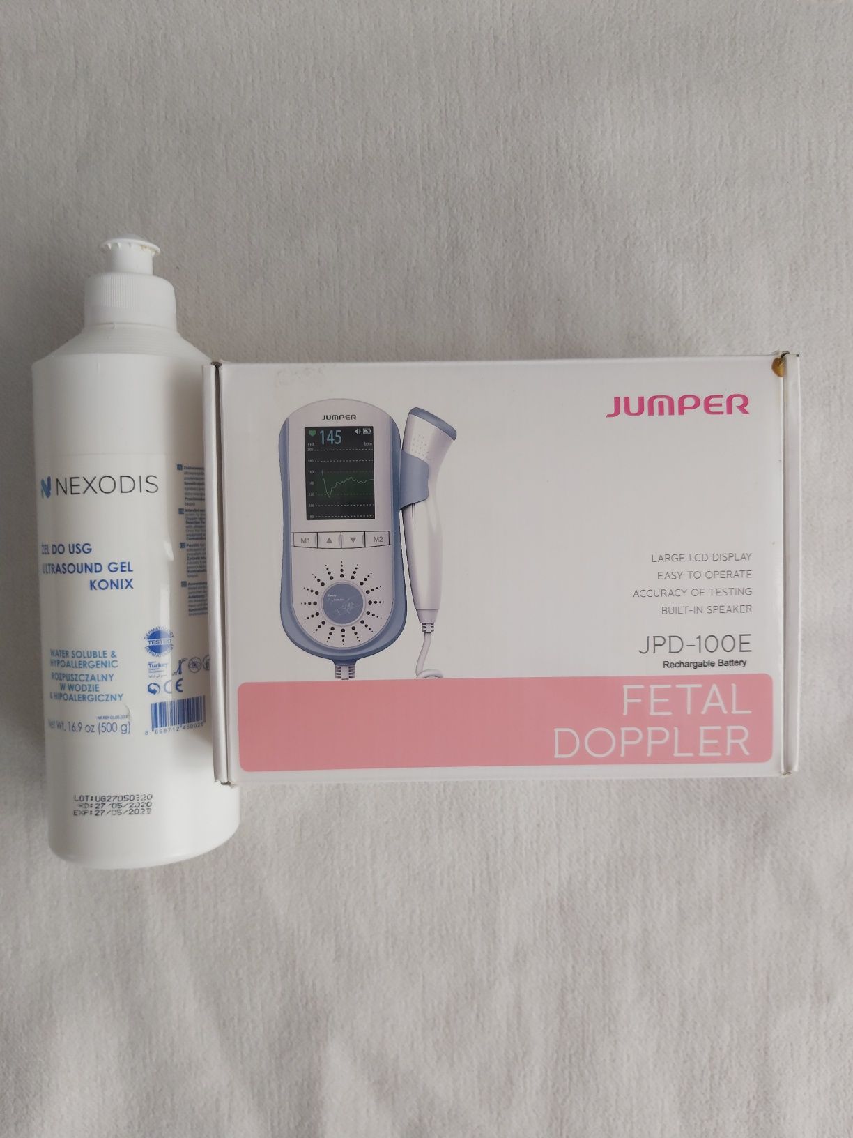 Detektor tętna płodu Jumper Fetal Doppler JPD-100e