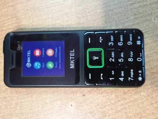 Мобильный телефон MKTEL OYE 3 
 Green (1800mAh,2 sim, FM, ліхтарик)