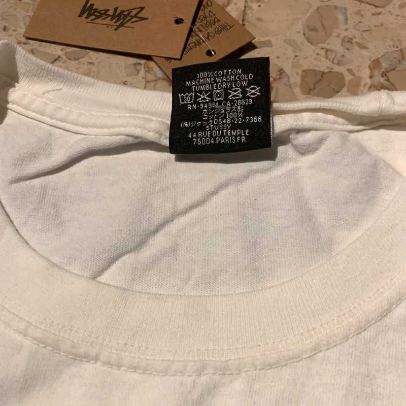 Stussy T-Shirt XXL Natural 10/10 - Basic Stussy Tee