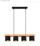 Lampa wisząca czarna CAMERON  TRIO RL
TRIO