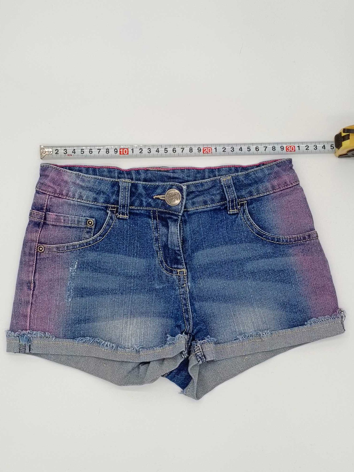 Szorty Pepperts krótkie spodenki jeans shorts dziewczęce 140cm