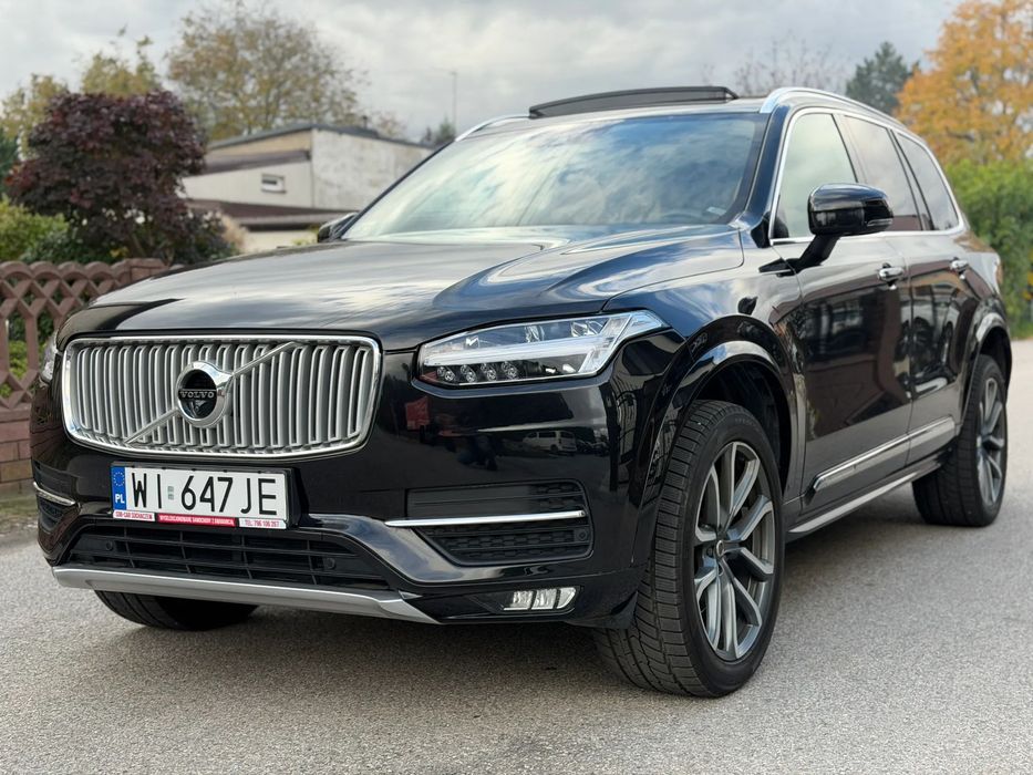 Volvo XC 90 1WŁ Salon PL FV23% ACC Martwe Pole Kamera 360 Panorama Pneumatyka