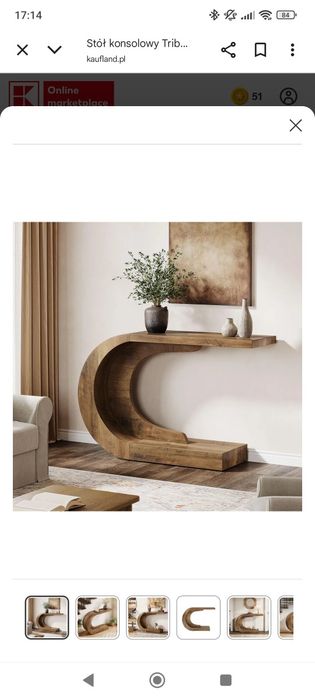 Stół Konsola do przedpokoju