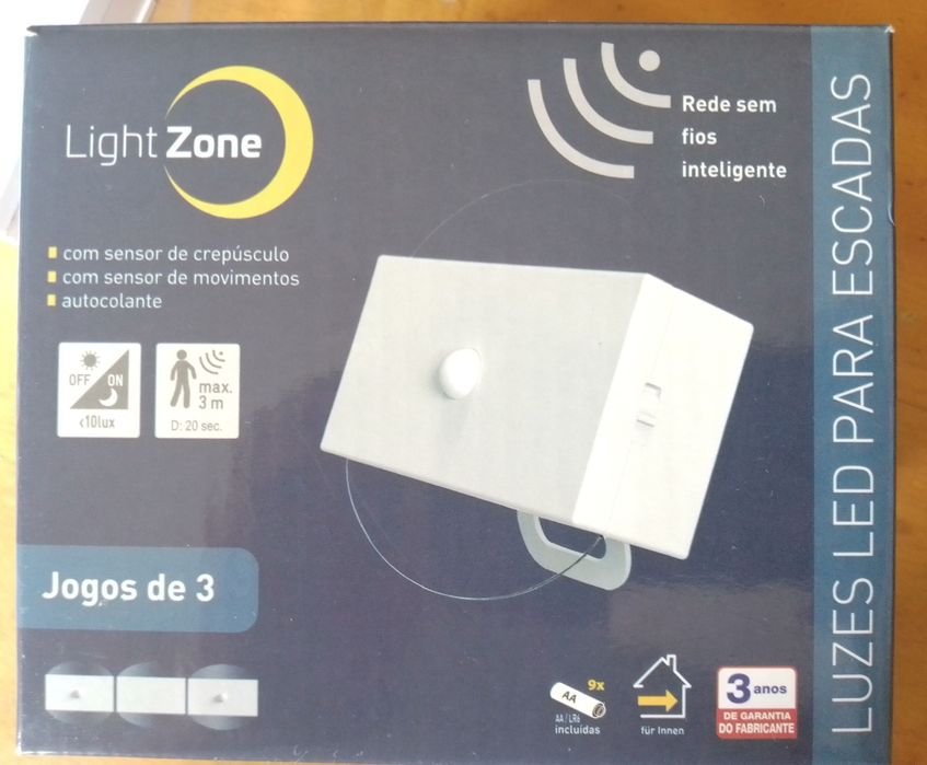 Conjunto inteligente luzes led sem fios