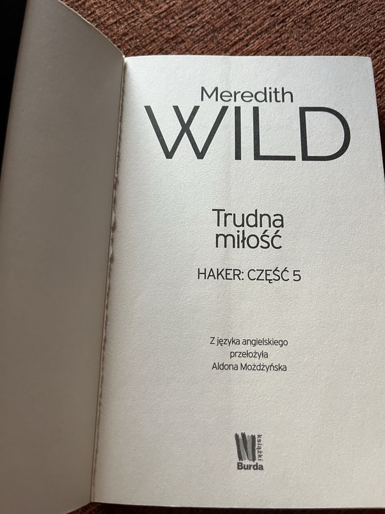 Meredith Wild „Trudna Sprawa”