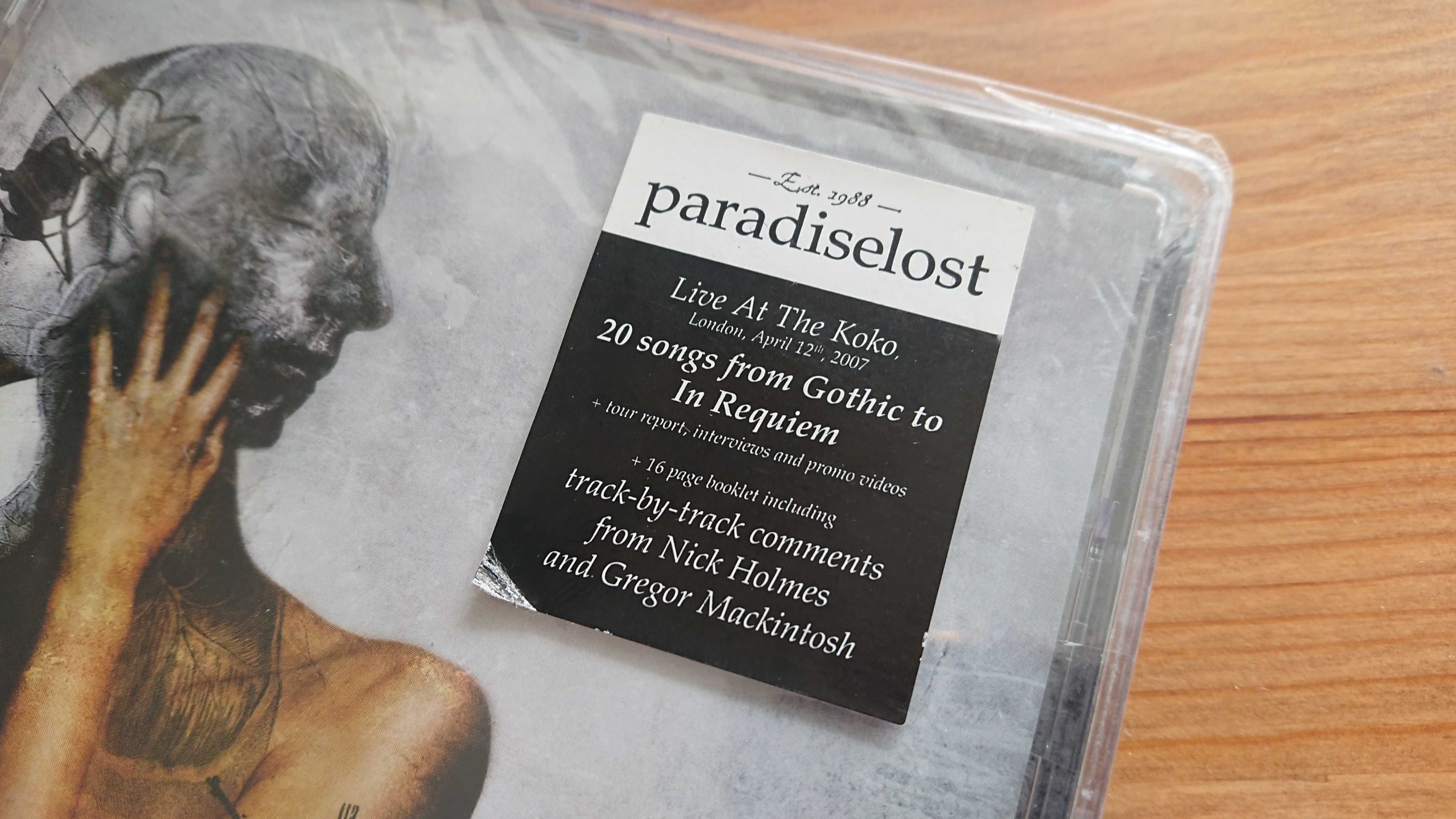 Paradise Lost The Anatomy Of Melancholy 2DVD NOWA 2008 Super Jewel BOX