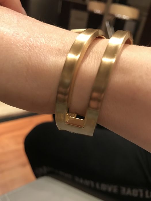 Bransoletka pozłacana