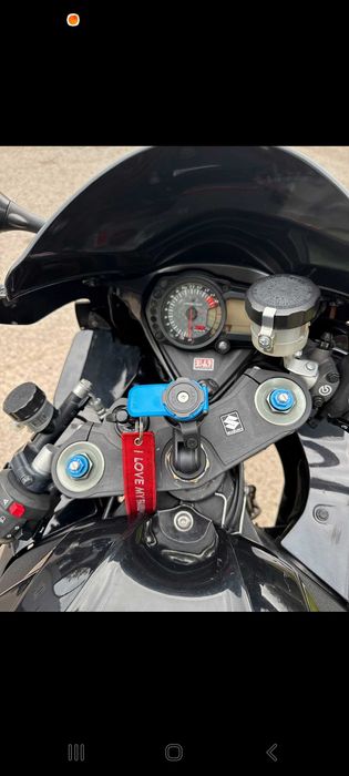 Uchwyt motocyklowy typu quadlock fork stem quad lock