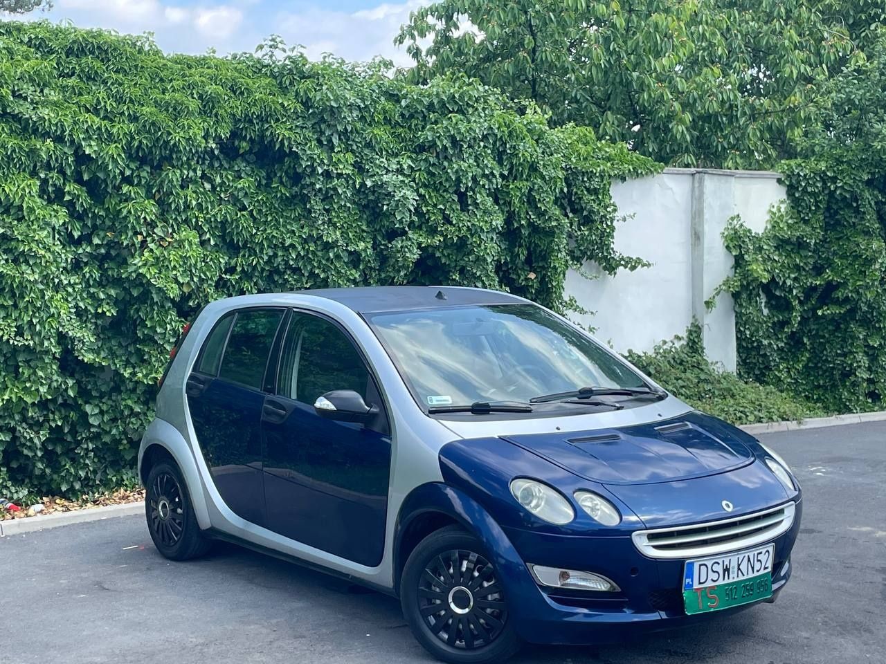 Smart ForFour 1.1B // miejskie // nowe sprzęgło // bdb //