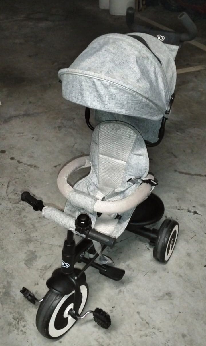 Triciclo KINDERKRAFT Aston Grey (6 em 1)