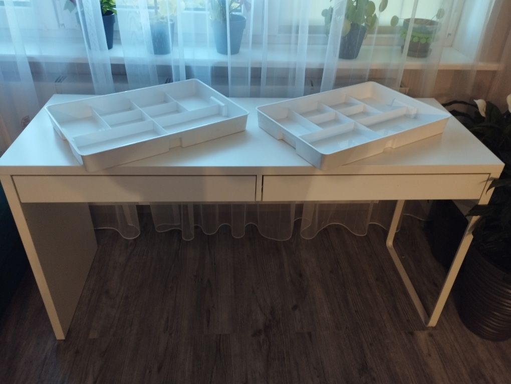 Biurko Ikea Micke 142x50x75 białe