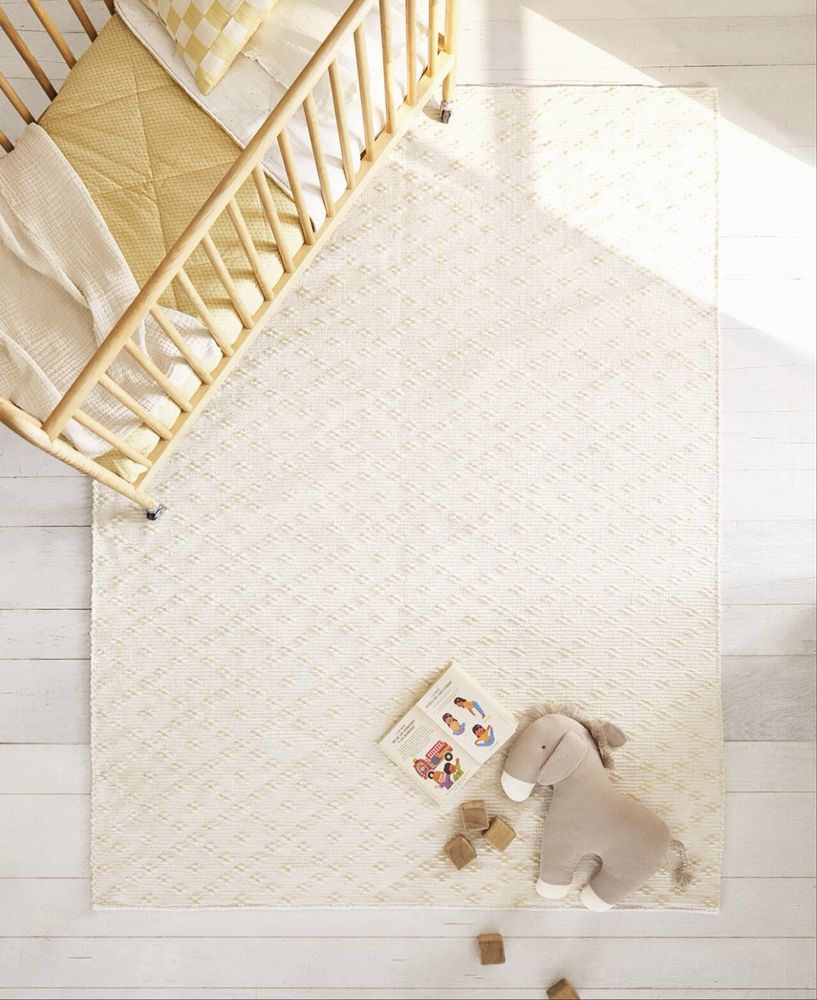 Tapete Algodão E Lã Entrançado Zara Home NOVO