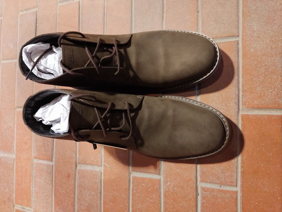Buty skórzane Clarks AtticusL THiGTX GORE-TEX, brązowe 46