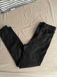 Czarne jeansy damskie skinny jeans z wysokim stanem stradivarius r. M