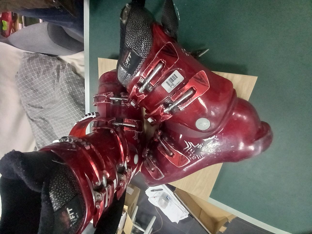 Buty narciarskie Lange dla dziewczynki lub chłopca uniseks rozmia 25.5