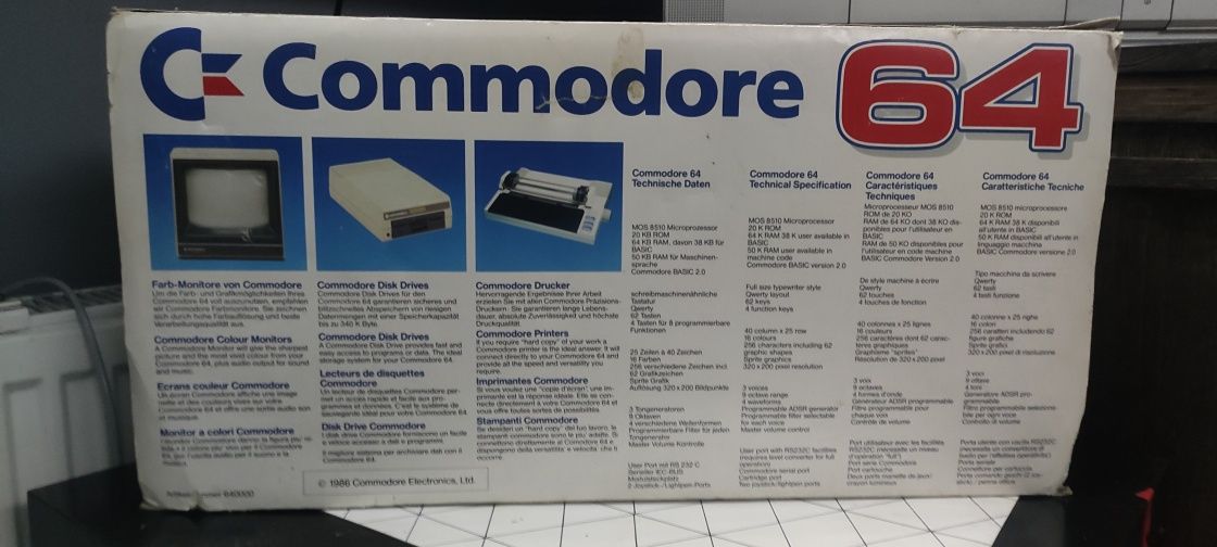 Commodore 64 - zestaw