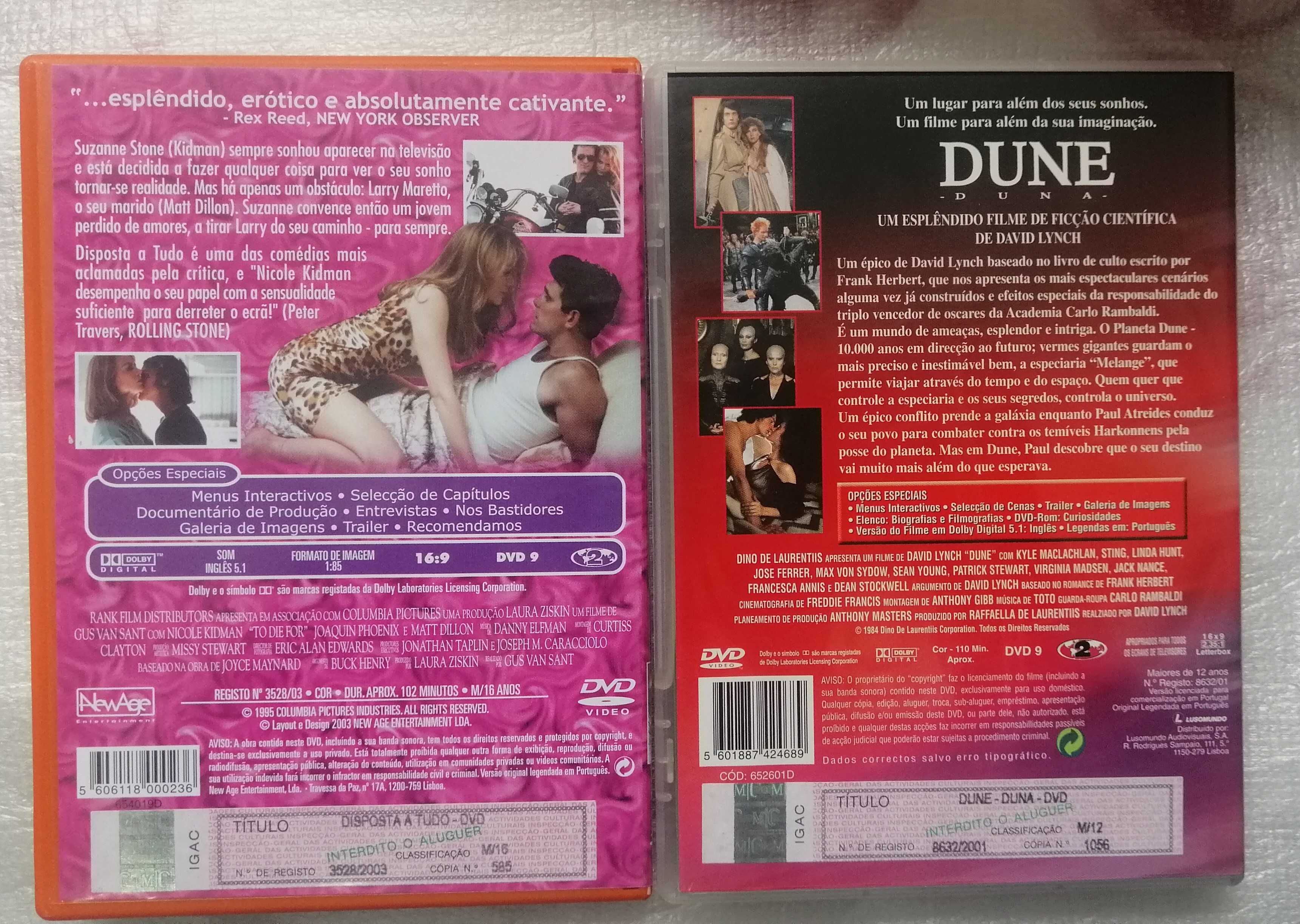 Disposta a tudo Nicole Kidman  Dune David Lynch