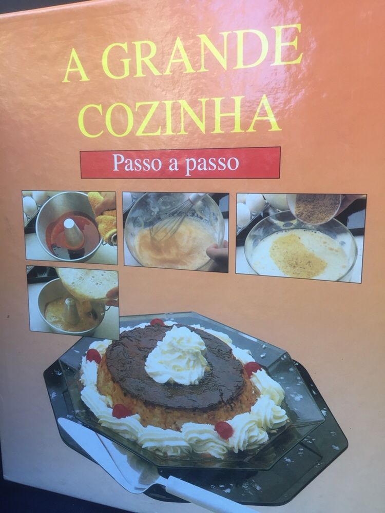 Coleção de livros de culinária