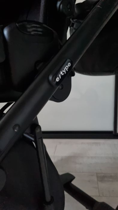 Wózek dziecięcy 2w1 spacerowy gondola czarny Anex e type jak nowy