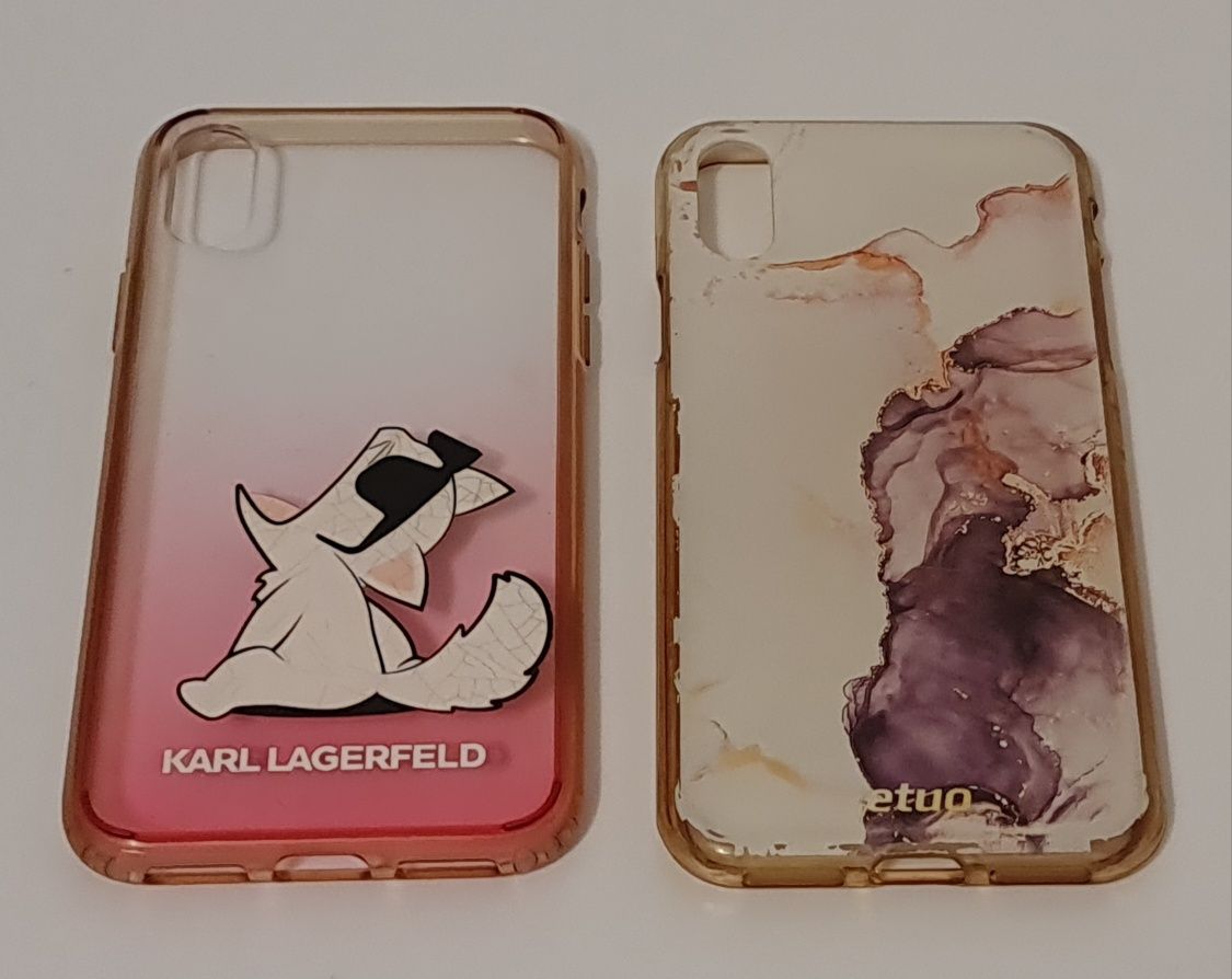 2 x  STYLOWE ETUI do iPhone XS  [ Carl Ragelferd / Etuo ]