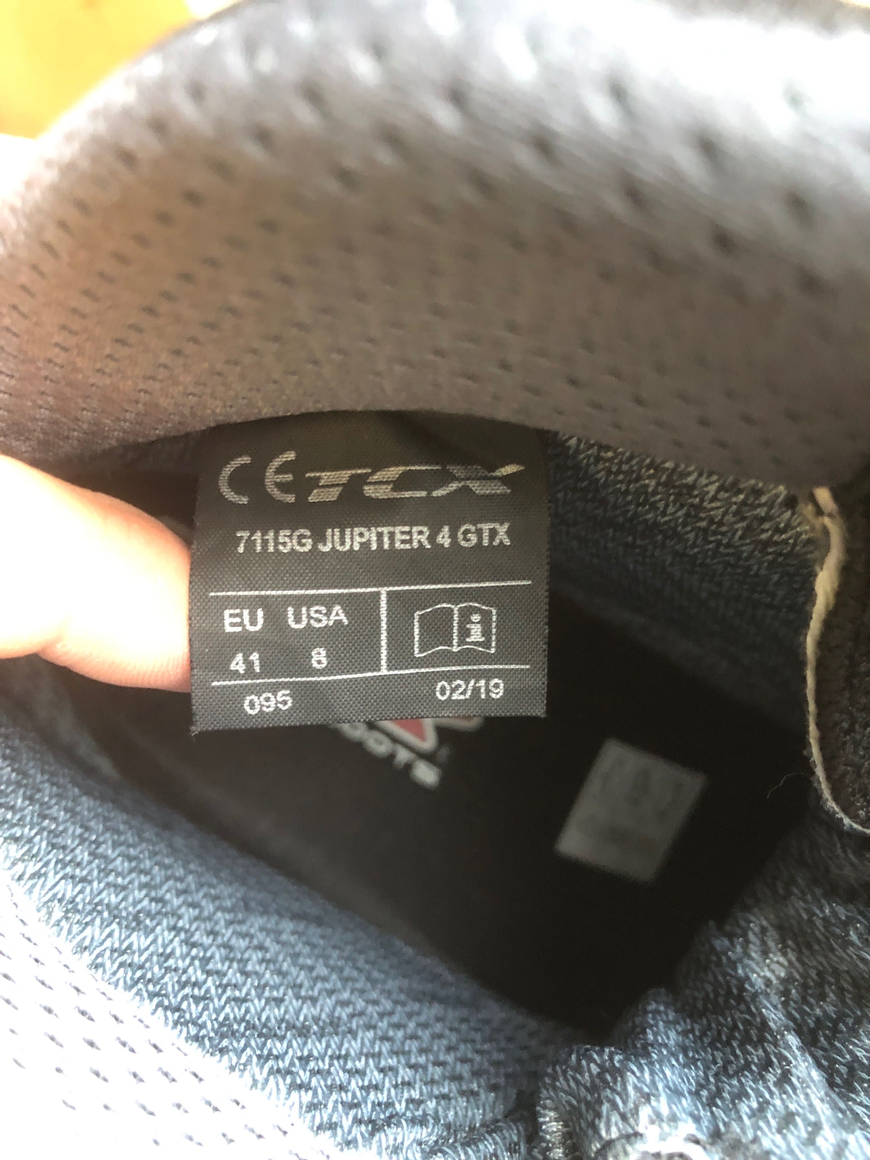 Botas de mota TCX Jupiter 4 Goretex (impermeáveis) tamanho 41