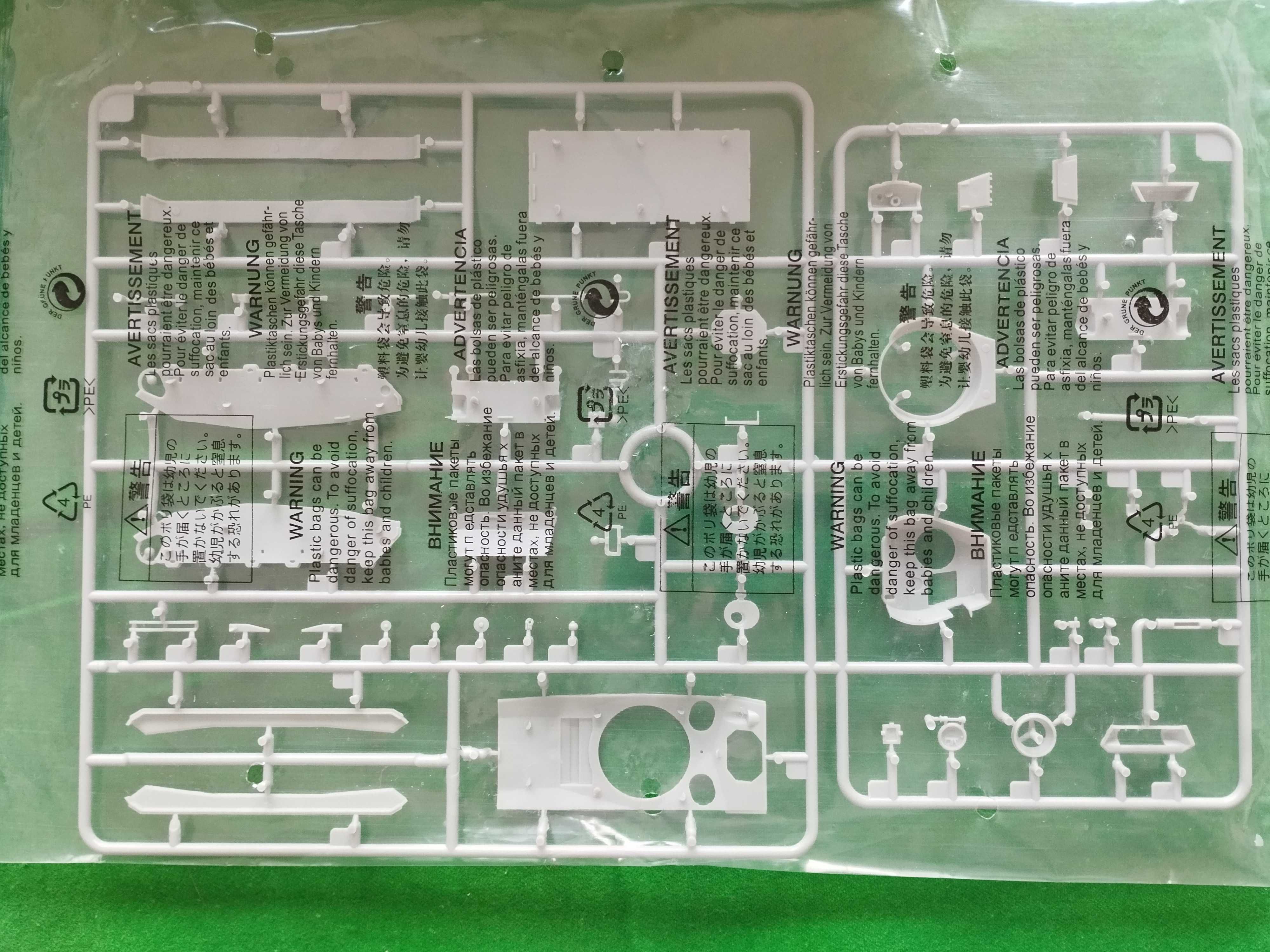 1/72 OKB Grigorov R72002 M24 Chaffee US tanque CC Exército Português