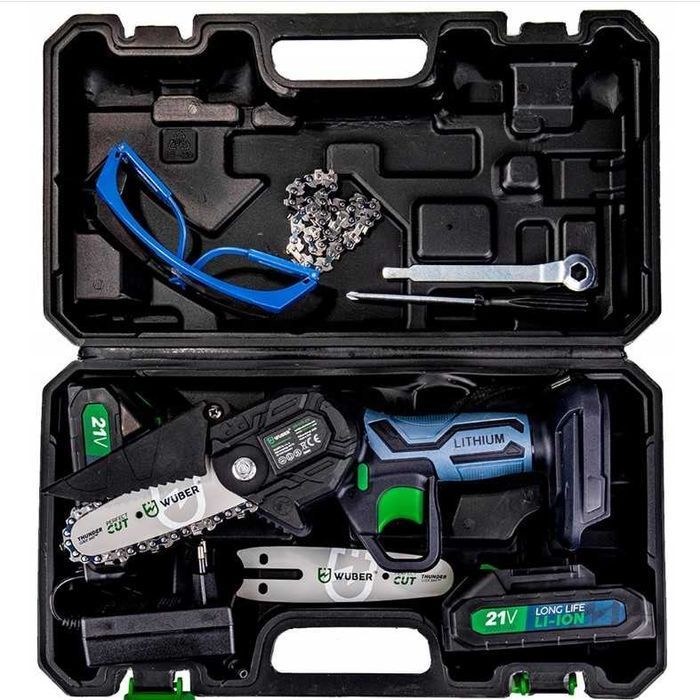 ZESTAW XXL Piła Gałęziowa + Wysięgnik 250cm WUBER Akumulatorowa Nowa