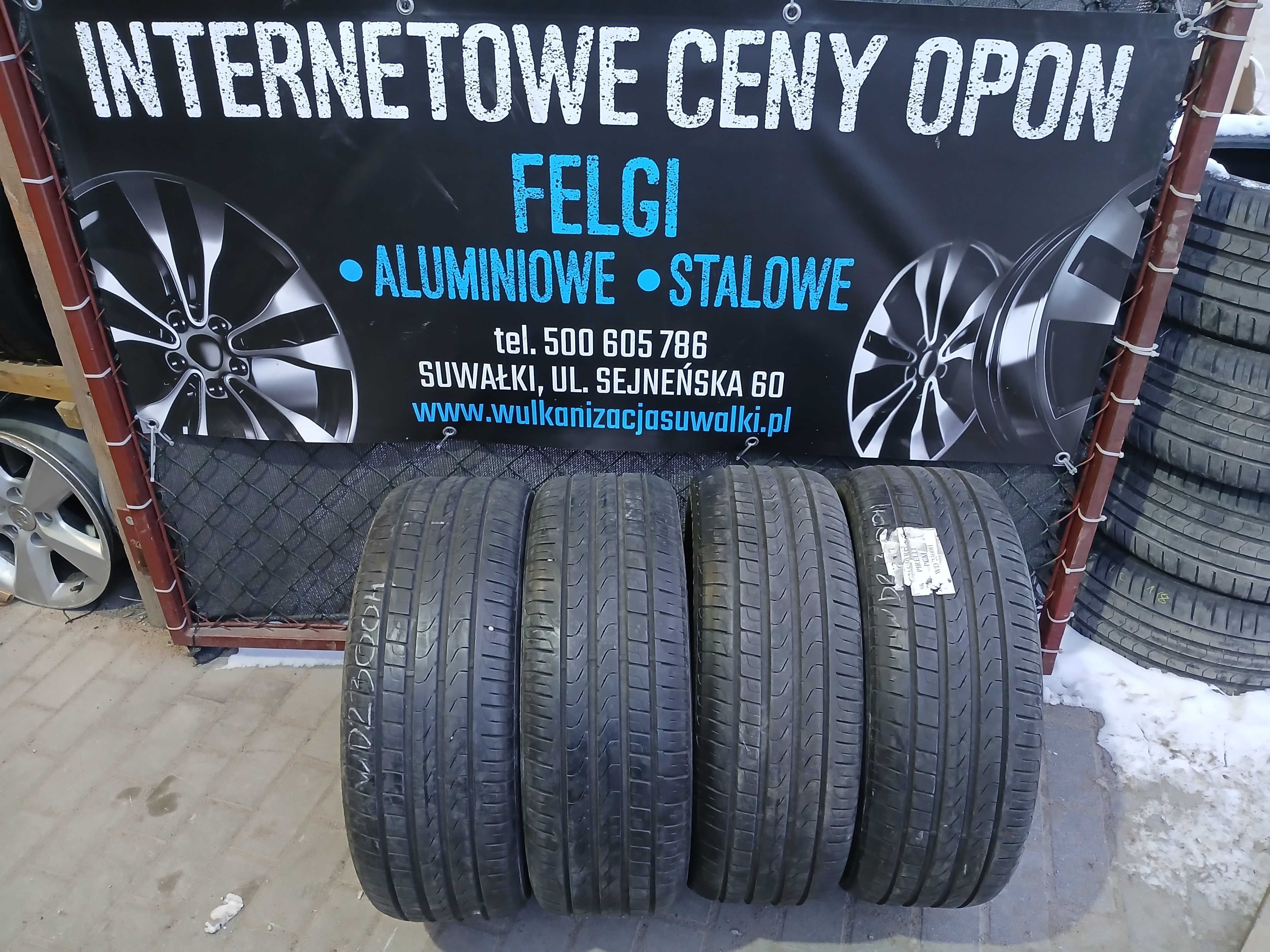 4x używane opony letnie 215/50 R17 Pirelli Gwarancja Montaż