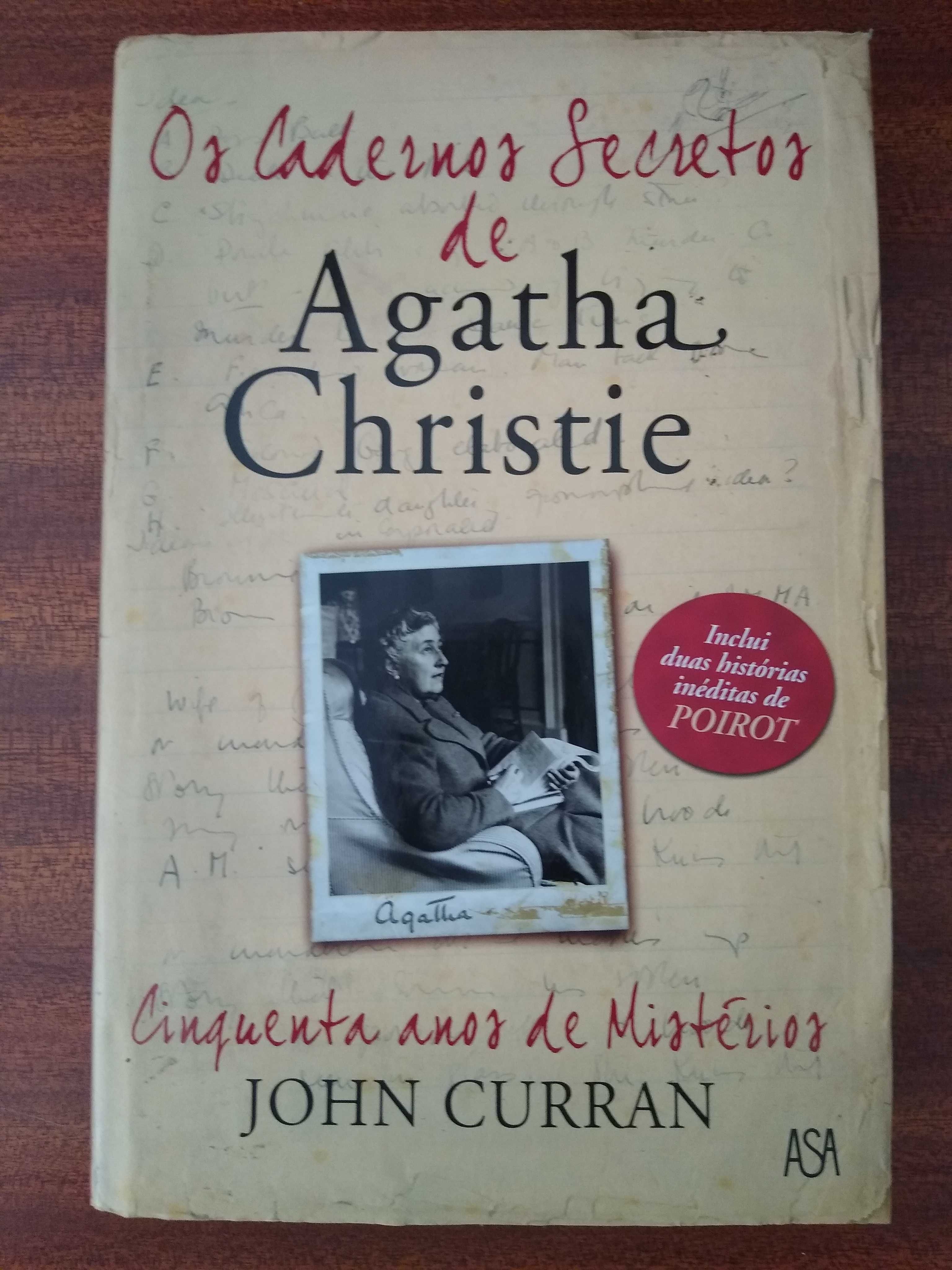 Livro "Os cadernos secretos de Agatha Christie"