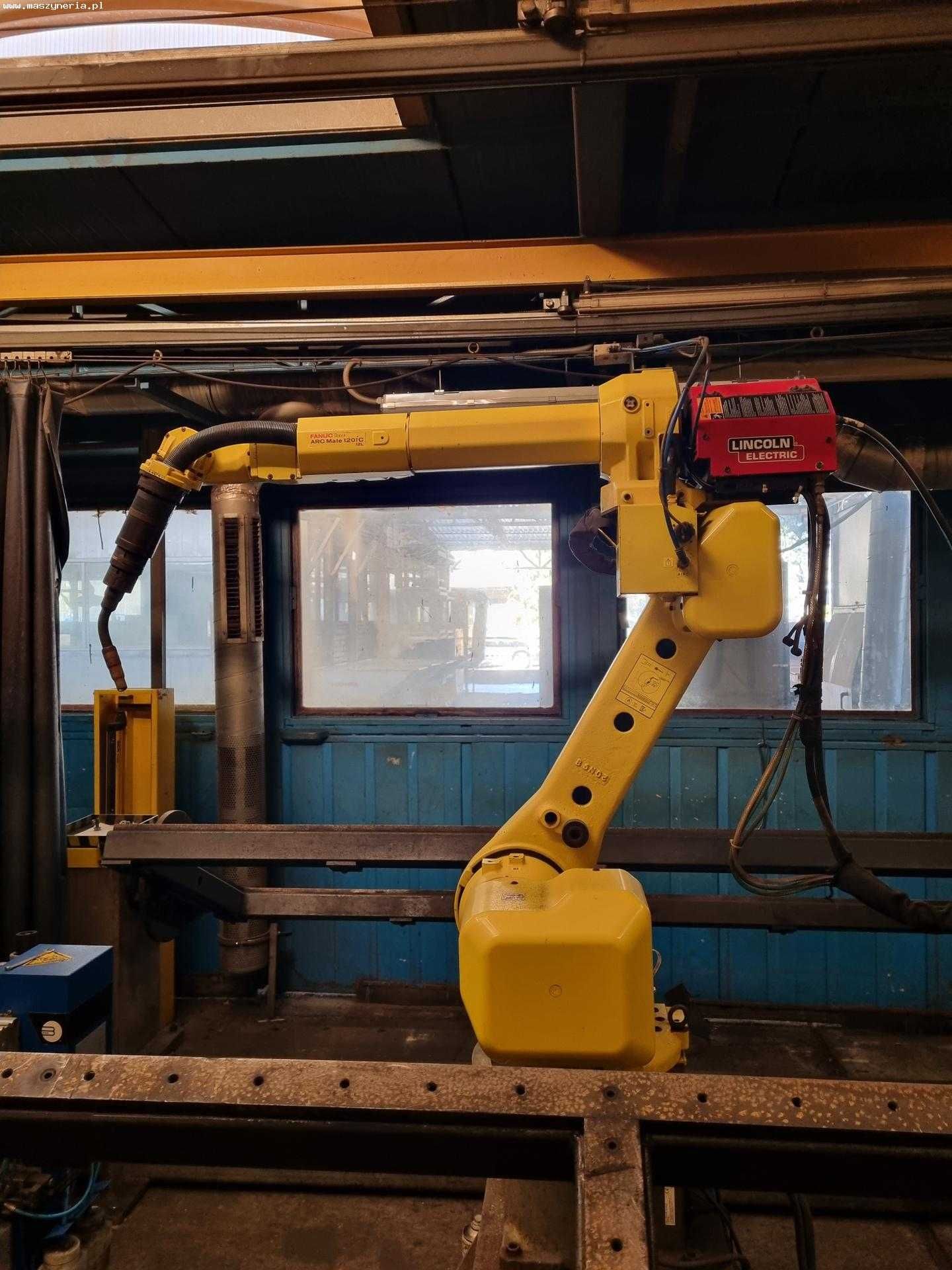 Zrobotyzowane stanowisko spawalnicze FANUC Arc Mate 120iC/12L