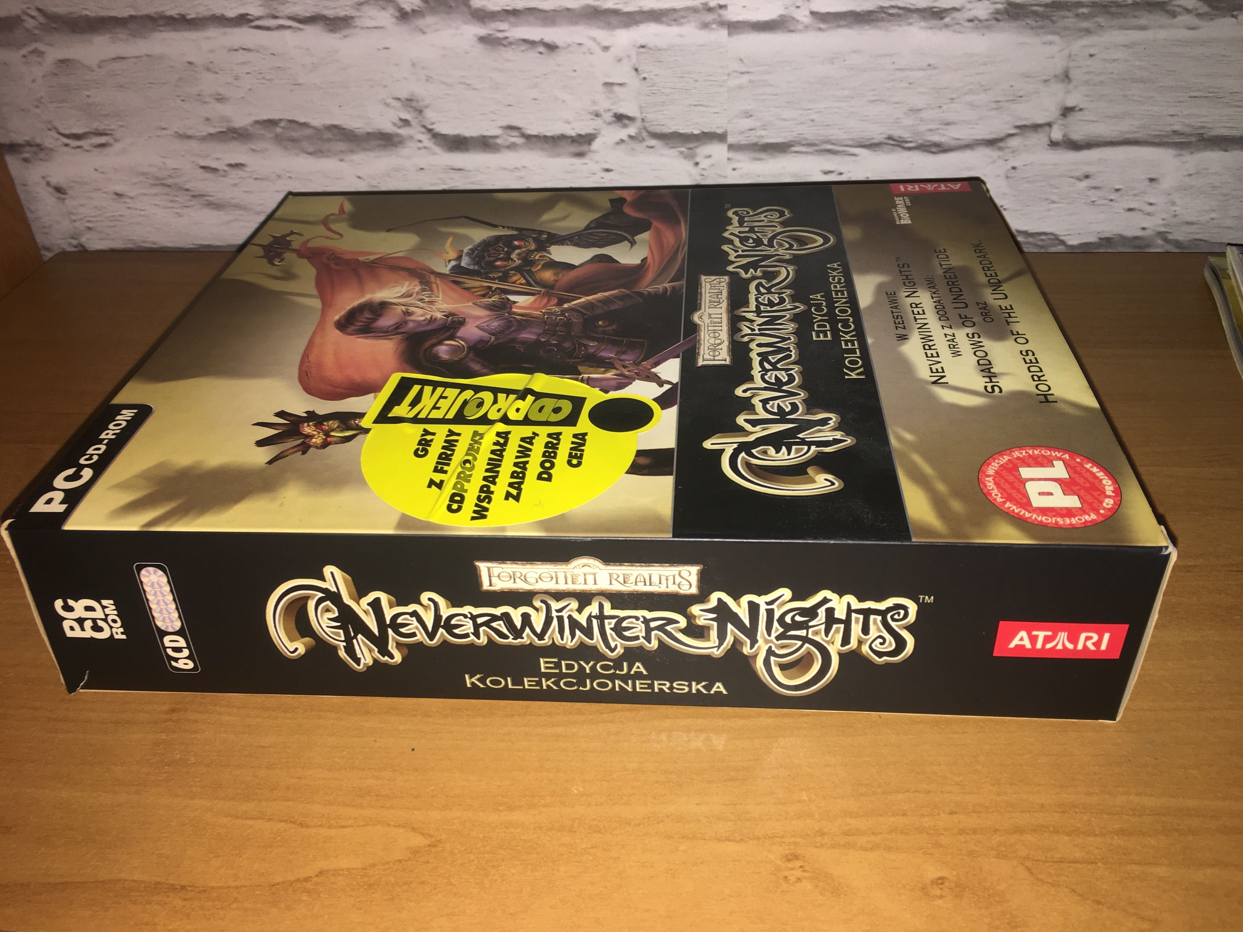 Neverwinter Nights. Edycja kolekcjonerska. PC PL BIG BOX Kolekcjoner