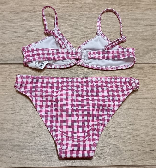Lefties 110 strój kostium kąpielowy różowy bikini dla dziewczynki nowy
