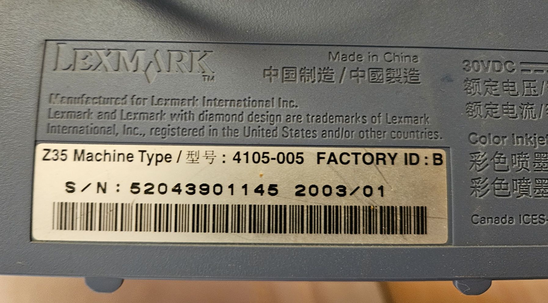 Drukarka Lexmark Z35