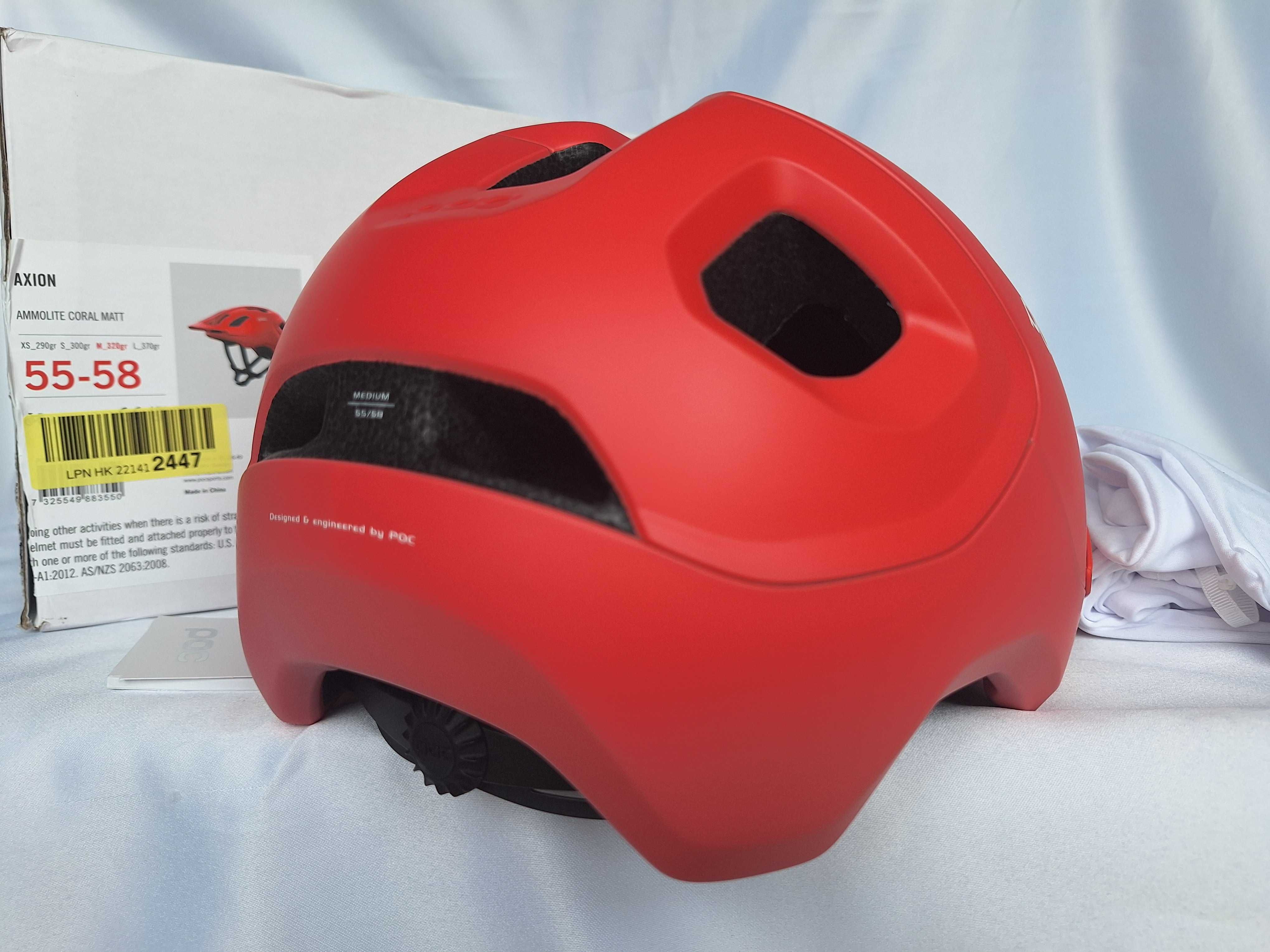 Kask rowerowy Poc Axion Ammolite Coral Matt M 55-58cm