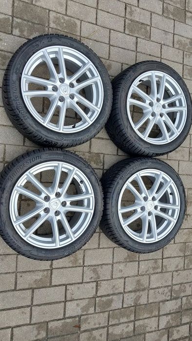 Komplet kol zimowych POLO IBIZA A1 5x100 et40 7x16 205/45r16 87h