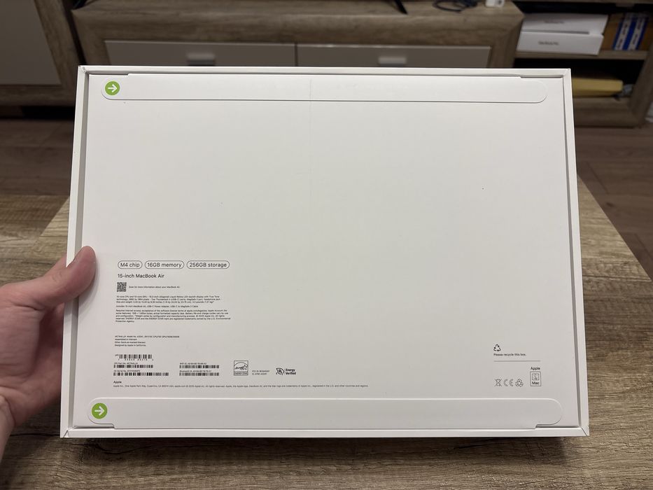 Макбук Apple MacBook Air 15.3'' M4 16/256GB Sky Blue!