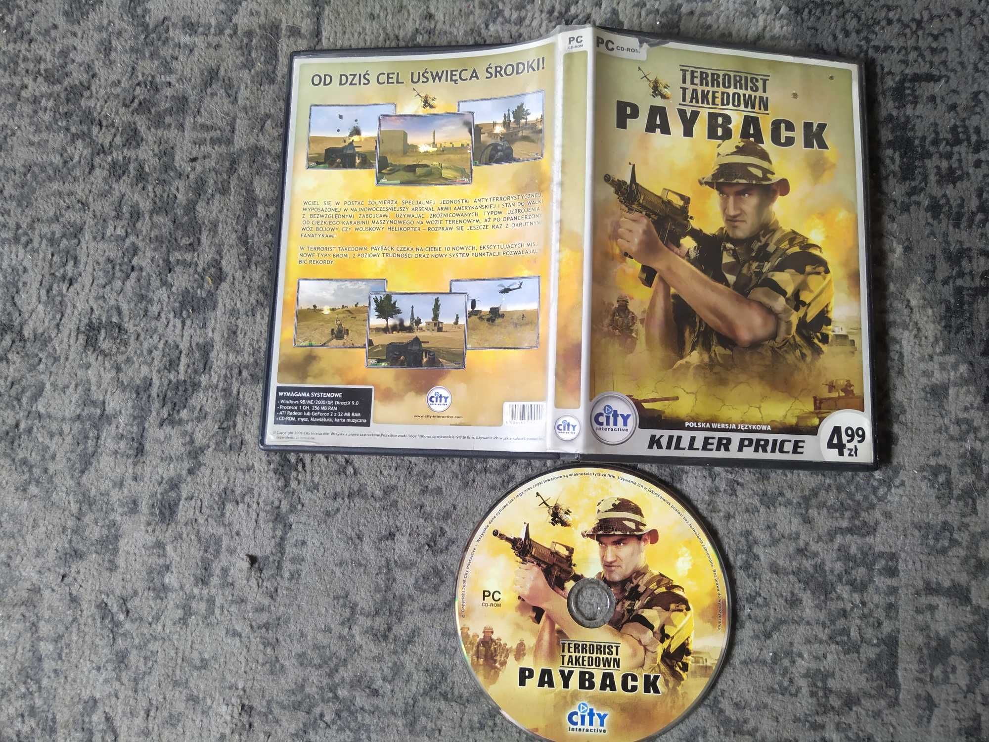 Terrorist Takedown Payback PC CD