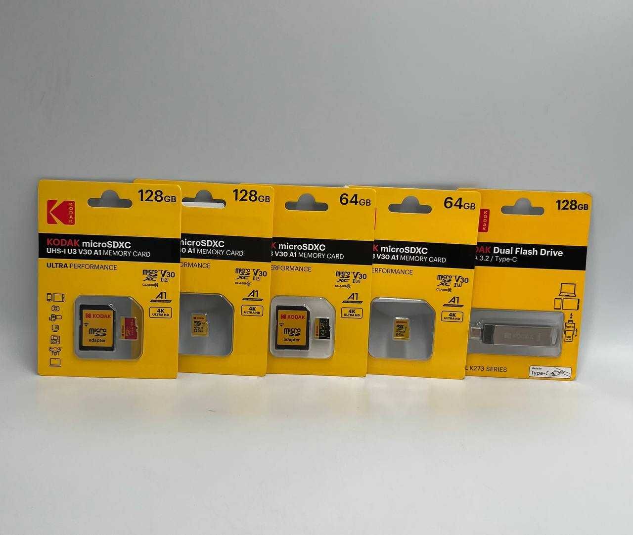 Карта памʼяті Kodak microSDXC /Kodak USB-F