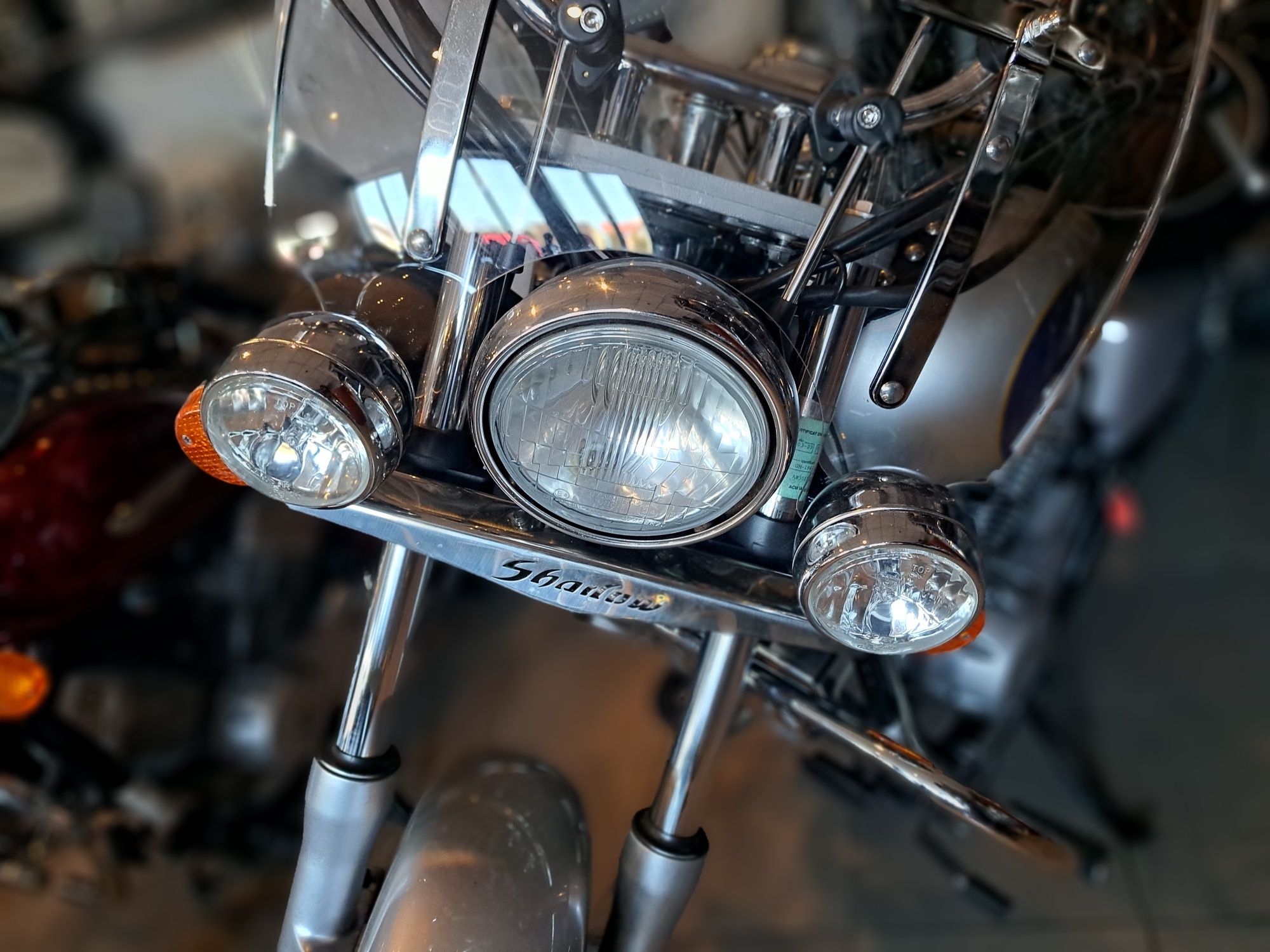 Lightbary Lampy H3 , motocykl,  Chopper