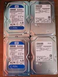 HDD 500 GB 3.5 Toshiba та WD Blue