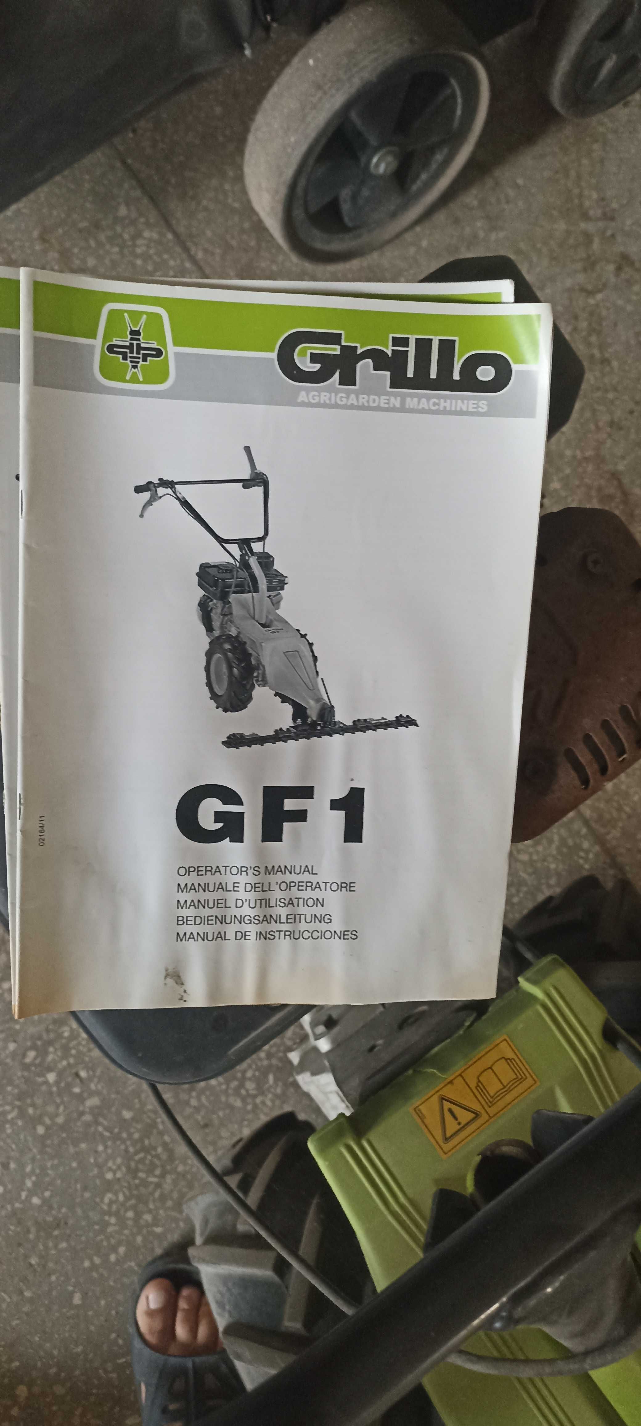 Мотоблок косарка grillo GF1