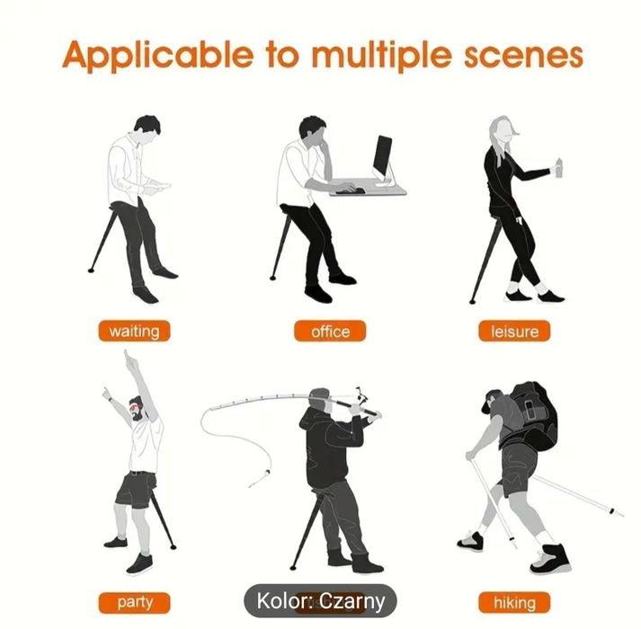 Kompaktowe krzesełko składane