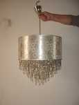 Lampa z kryształkami / Glamour