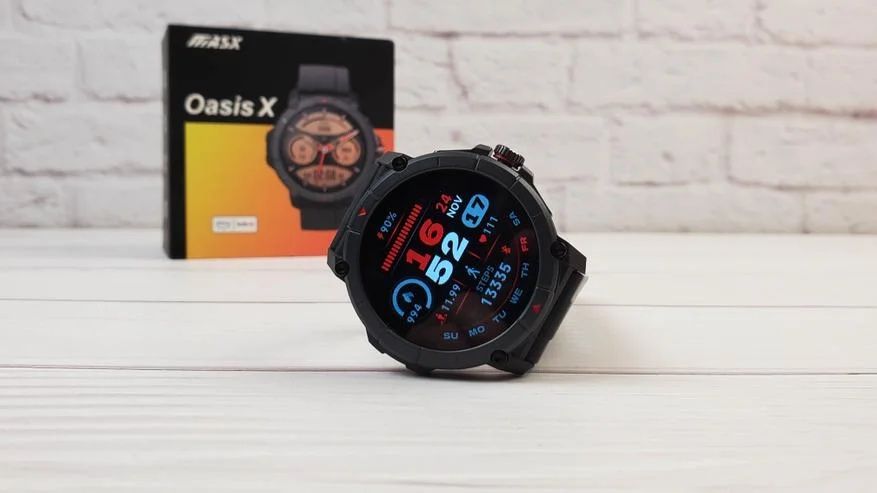 Смарт-часы Masx Oasis X: поддержка разговоров, встроенный GPS и спорт