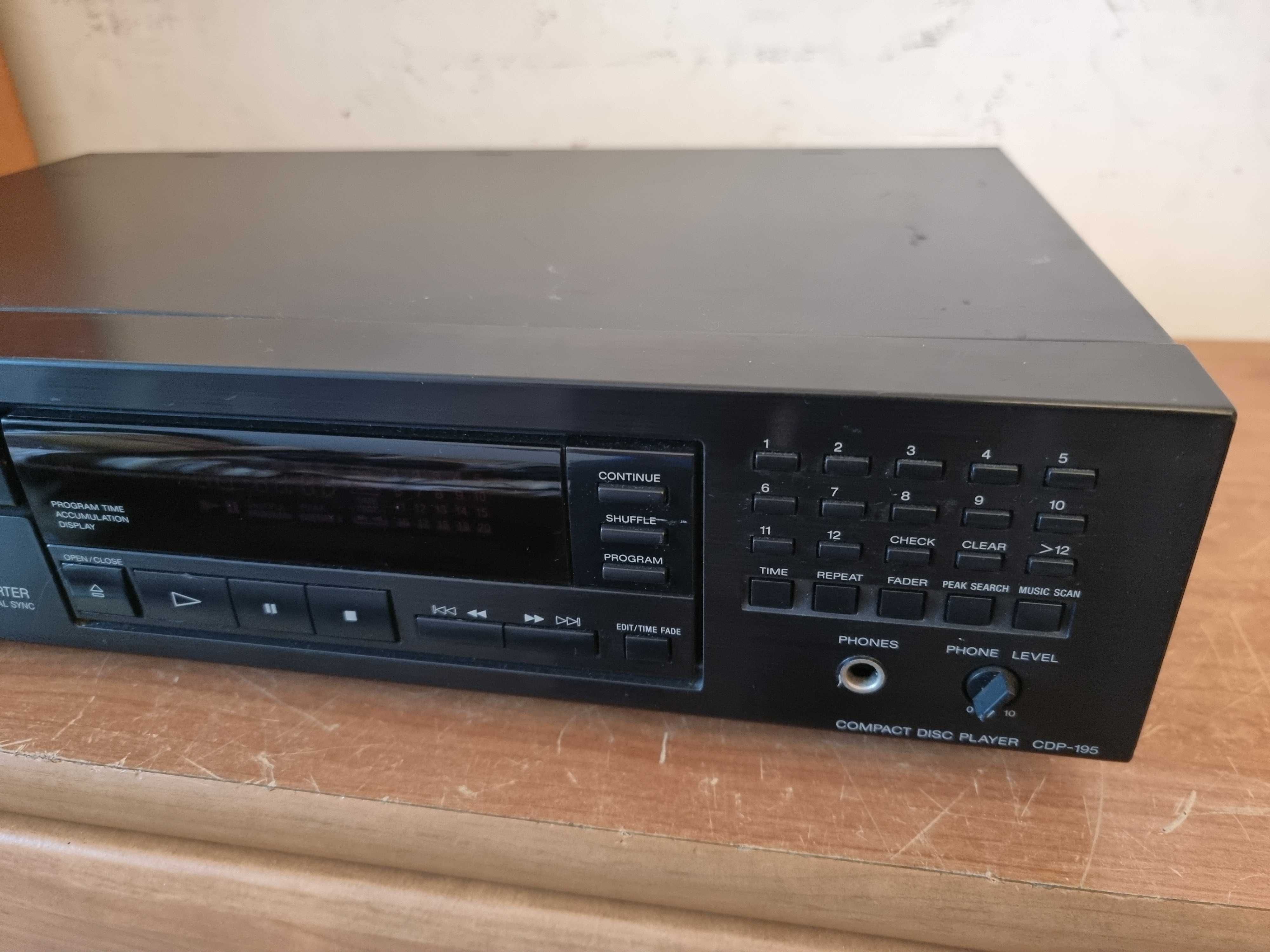 Odtwarzacz cd Sony CDP 195