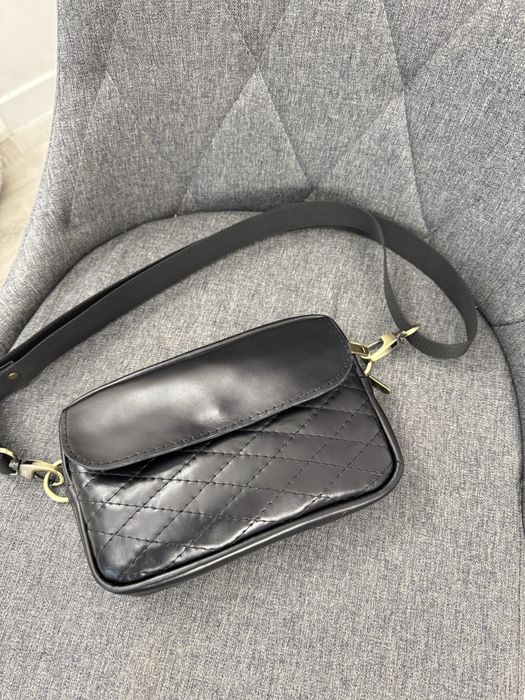 РОЗПРОДАЖ Сумка шкіряна чоловіча бананка кожаная сумка через плечо