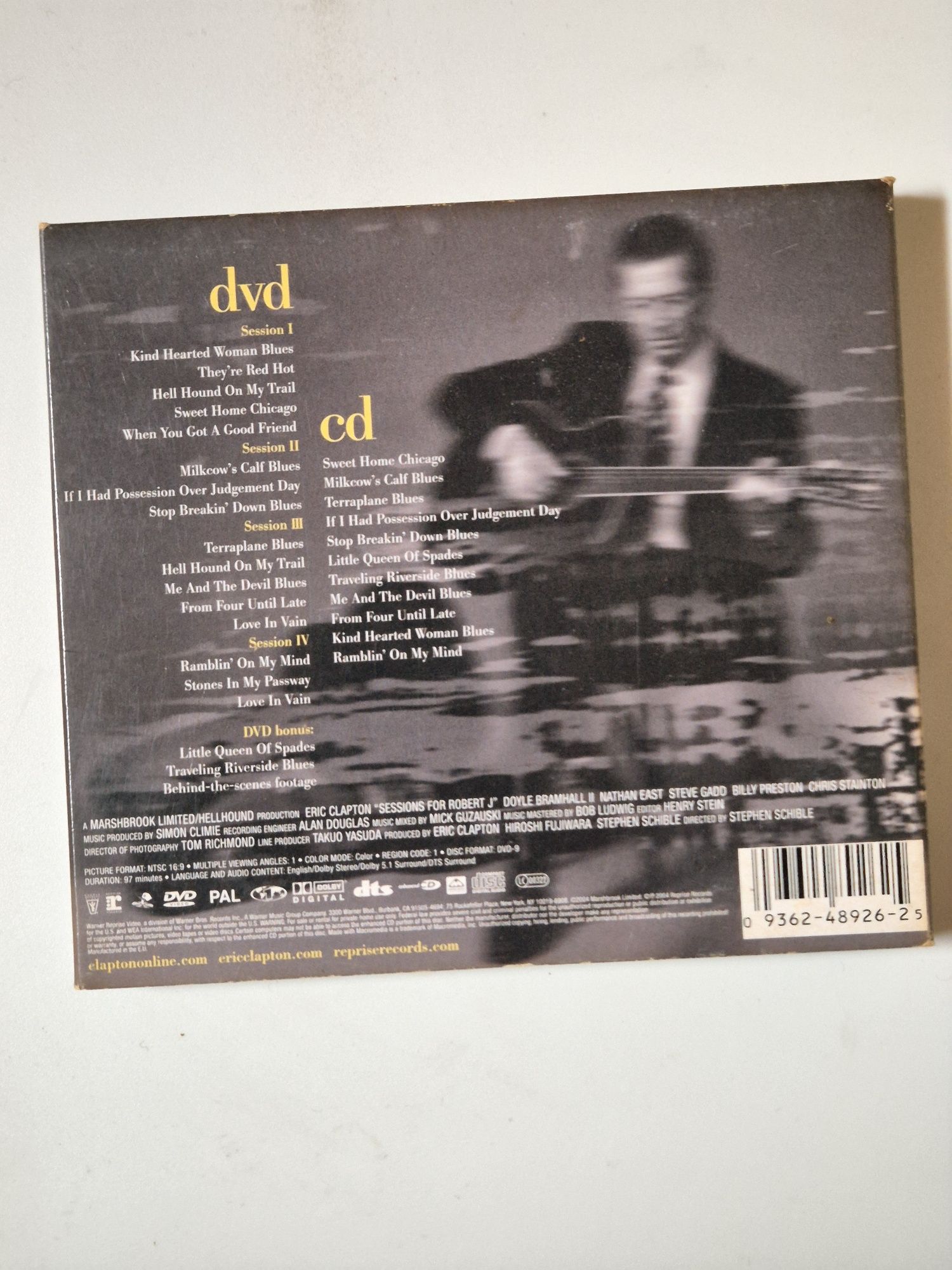 CD e DVD Eric Clapton